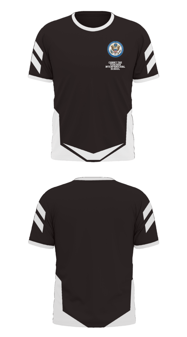 Short Sleeve Performance Polo, Christ The Teacher Interparochial School, Spirit Store, Teamtime, Team time, sublimation, custom sports apparel, team uniforms, spirit wear, spiritwear, sports uniforms, custom shirts, team store, custom team store, fundraiser sports, apparel fundraiser