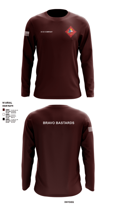 Bravo 1/23 63480397 Long Sleeve Performance Shirt - 3