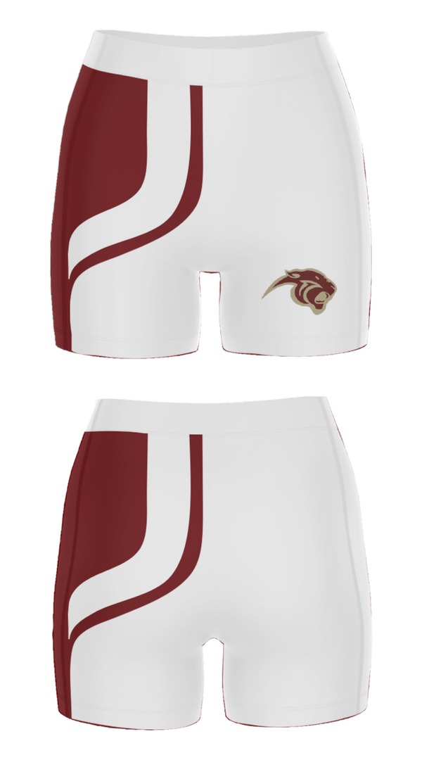 Women's Compression Shorts, Pelion Middle School Basketball, Women's Basketball, Teamtime, Team time, sublimation, custom sports apparel, team uniforms, spirit wear, spiritwear, sports uniforms, custom shirts, team store, custom team store, fundraiser sports, apparel fundraiser