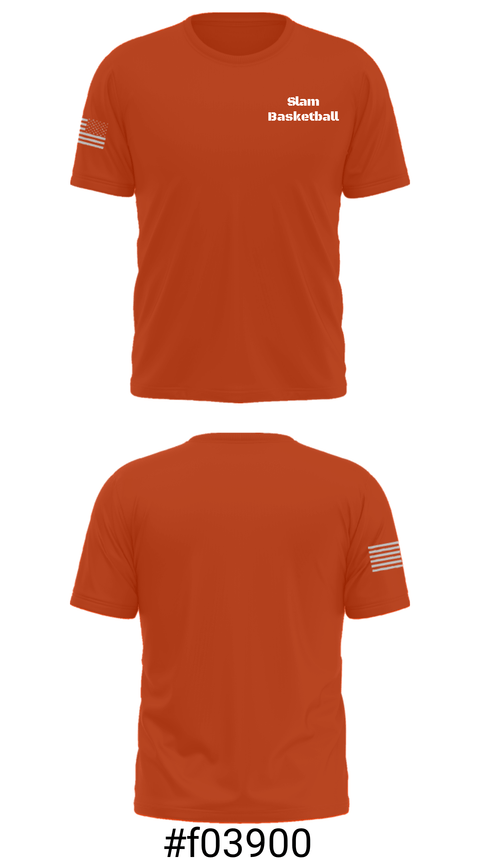 Short Sleeve Performance Shirt, Slam Basketball, Women's Basketball, Teamtime, Team time, sublimation, custom sports apparel, team uniforms, spirit wear, spiritwear, sports uniforms, custom shirts, team store, custom team store, fundraiser sports, apparel fundraiser
