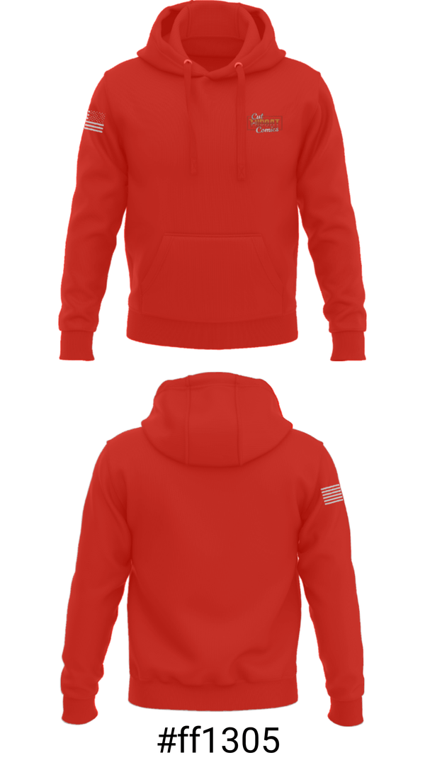 Hoodie, Cut Throat Comics, , Teamtime, Team time, sublimation, custom sports apparel, team uniforms, spirit wear, spiritwear, sports uniforms, custom shirts, team store, custom team store, fundraiser sports, apparel fundraiser