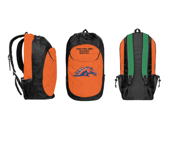 Gear Bag, Cerro Gordo Junior High School Basketball, Women's Basketball, Teamtime, Team time, sublimation, custom sports apparel, team uniforms, spirit wear, spiritwear, sports uniforms, custom shirts, team store, custom team store, fundraiser sports, apparel fundraiser