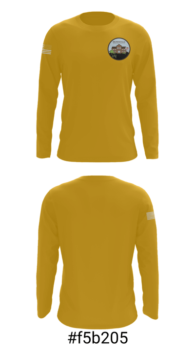 Brownsville Preparatory Institute 8022395 Long Sleeve Performance Shirt - 18