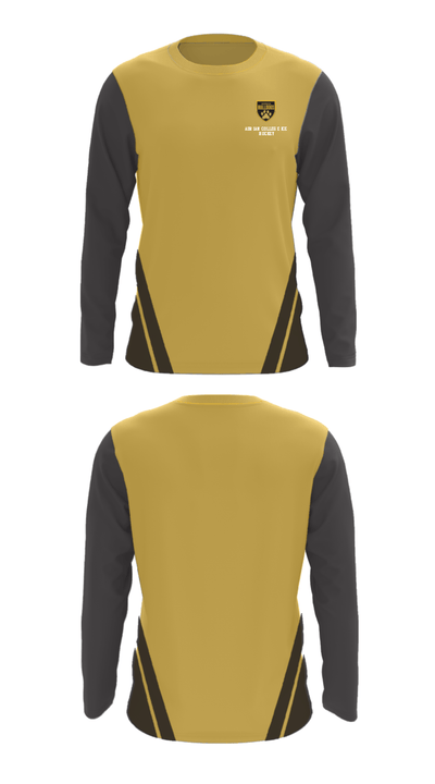 Adrian College Ice Hockey 86335815 Long Sleeve Performance Shirt - 26