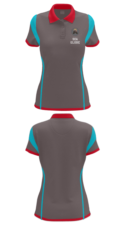 Sea globe 28856857 Women's Short Sleeve Performance Polo  - 26