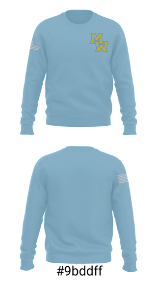 Crew Neck Sweatshirt, Maine West High School Wrestling, Wrestling, Teamtime, Team time, sublimation, custom sports apparel, team uniforms, spirit wear, spiritwear, sports uniforms, custom shirts, team store, custom team store, fundraiser sports, apparel fundraiser