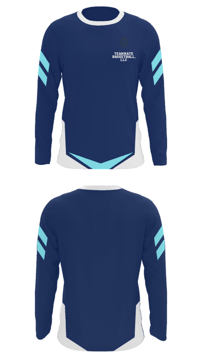 Teammate Basketball, Llc 7060600 Long Sleeve Performance Shirt - 34