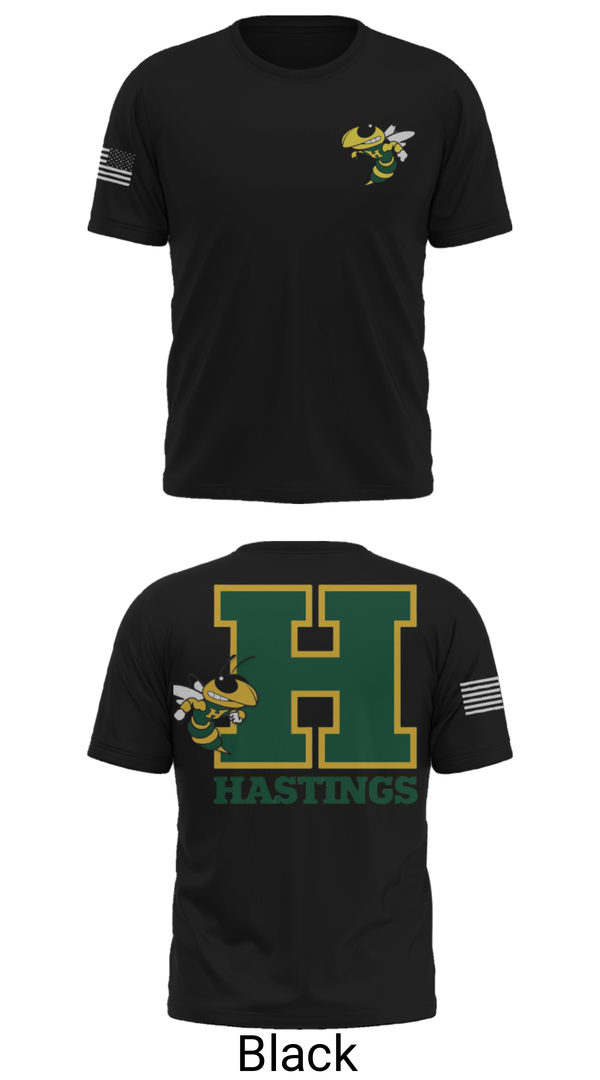 Short Sleeve Performance Shirt, Hastings High School Basketball, Men's Basketball, Teamtime, Team time, sublimation, custom sports apparel, team uniforms, spirit wear, spiritwear, sports uniforms, custom shirts, team store, custom team store, fundraiser sports, apparel fundraiser