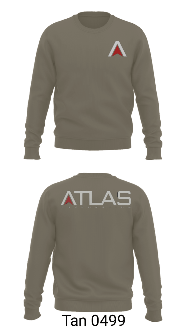 Crew Neck Sweatshirt, , Army, Teamtime, Team time, sublimation, custom sports apparel, team uniforms, spirit wear, spiritwear, sports uniforms, custom shirts, team store, custom team store, fundraiser sports, apparel fundraiser