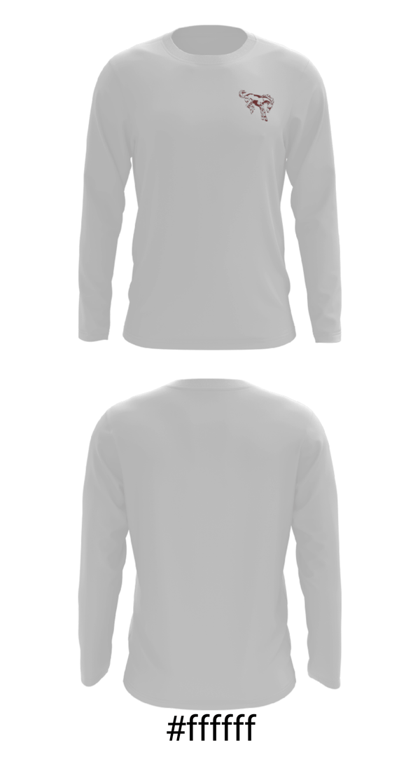 Long Sleeve Performance Shirt, Blair Public High School Basketball, Men's Basketball, Teamtime, Team time, sublimation, custom sports apparel, team uniforms, spirit wear, spiritwear, sports uniforms, custom shirts, team store, custom team store, fundraiser sports, apparel fundraiser