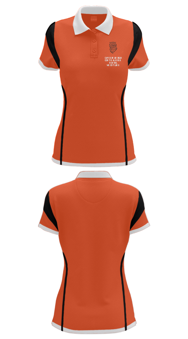 Women's Short Sleeve Performance Polo, Cape Girardeau Central High School Wrestling, Wrestling, Teamtime, Team time, sublimation, custom sports apparel, team uniforms, spirit wear, spiritwear, sports uniforms, custom shirts, team store, custom team store, fundraiser sports, apparel fundraiser