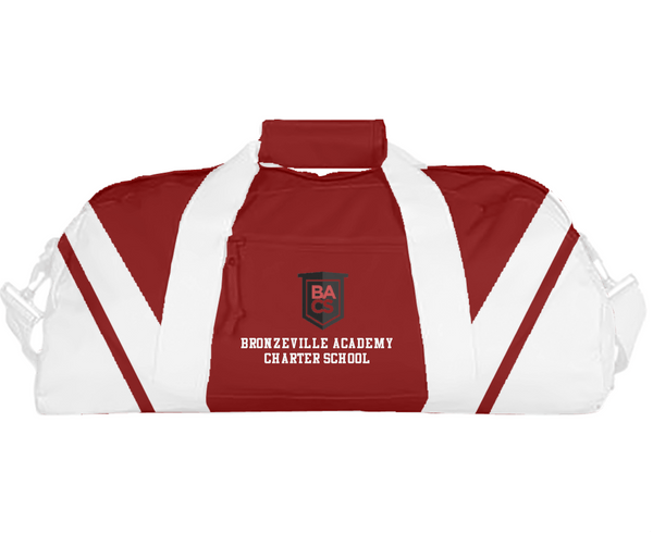 Duffle Bag, Bronzeville Academy Charter School, Spirit Store, Teamtime, Team time, sublimation, custom sports apparel, team uniforms, spirit wear, spiritwear, sports uniforms, custom shirts, team store, custom team store, fundraiser sports, apparel fundraiser