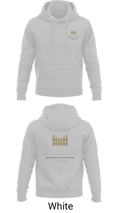 Guild fence company LLC 56569475 Hoodie - 3