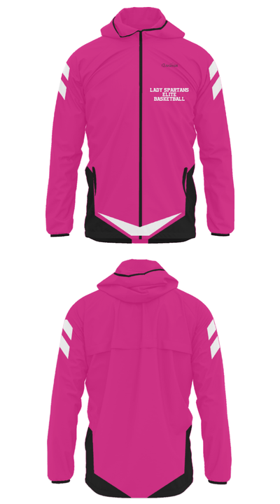 Lady Spartans Elite Basketball 8176620 Windbreaker - 26