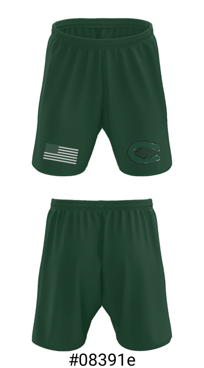 Canton Youth Basketball Association 12941675 Athletic Shorts With Pockets - 15