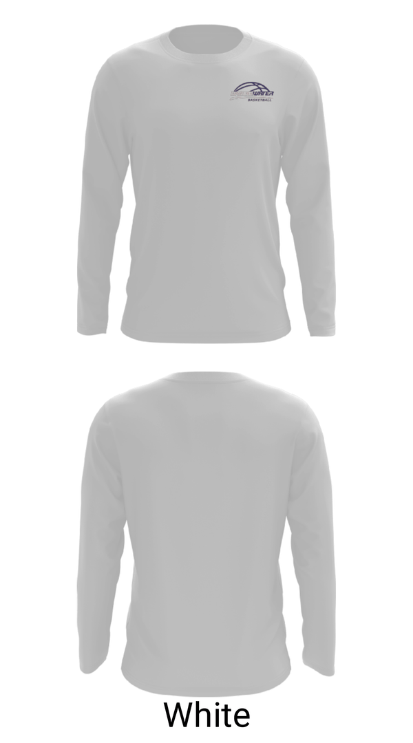 Long Sleeve Performance Shirt, Bridgewater Youth Basketball, Men's Basketball, Teamtime, Team time, sublimation, custom sports apparel, team uniforms, spirit wear, spiritwear, sports uniforms, custom shirts, team store, custom team store, fundraiser sports, apparel fundraiser
