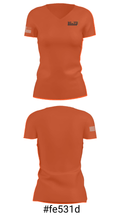 Blitz Basketball 21572425 Women's Short Sleeve V-neck Shirt - 21
