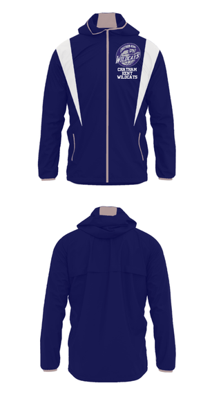 Windbreaker, Chatham Kent Wildcats, Men's Basketball, Teamtime, Team time, sublimation, custom sports apparel, team uniforms, spirit wear, spiritwear, sports uniforms, custom shirts, team store, custom team store, fundraiser sports, apparel fundraiser