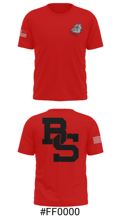 Boiling Springs High School Wrestling 64121299 Short Sleeve Performance Shirt - 19
