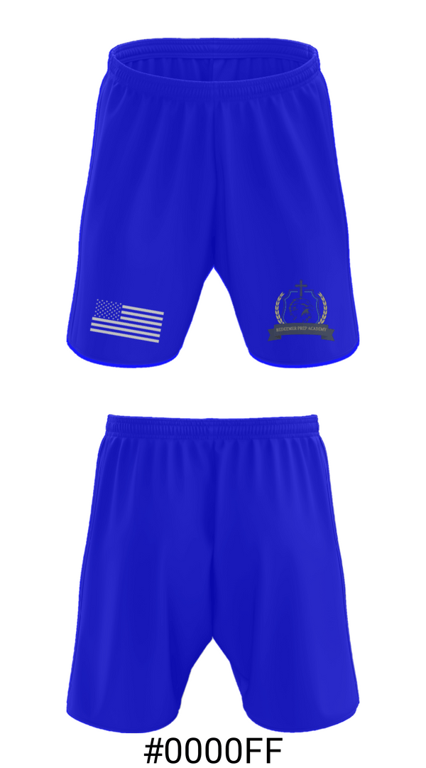 Athletic Shorts With Pockets, Redeemer Preparatory Academy, Spirit Store, Teamtime, Team time, sublimation, custom sports apparel, team uniforms, spirit wear, spiritwear, sports uniforms, custom shirts, team store, custom team store, fundraiser sports, apparel fundraiser