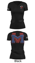 Medicine Valley High School Wrestling 56564921 Women's Short Sleeve V-neck Shirt - 14
