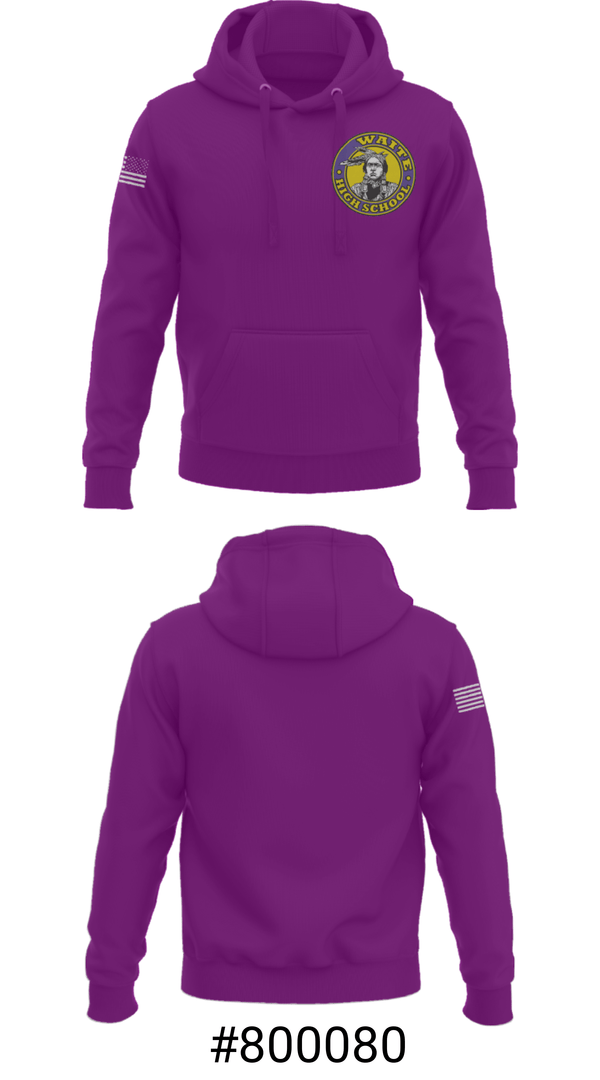 Hoodie, Morrison R Waite High School Wrestling, Wrestling, Teamtime, Team time, sublimation, custom sports apparel, team uniforms, spirit wear, spiritwear, sports uniforms, custom shirts, team store, custom team store, fundraiser sports, apparel fundraiser