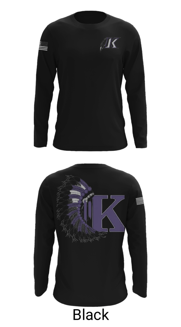 Long Sleeve Performance Shirt, Keokuk High School, Spirit Store, Teamtime, Team time, sublimation, custom sports apparel, team uniforms, spirit wear, spiritwear, sports uniforms, custom shirts, team store, custom team store, fundraiser sports, apparel fundraiser
