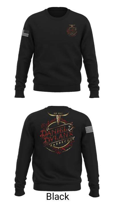 Daniel & Dylan’s bbq 50165832 Crew Neck Sweatshirt - 9