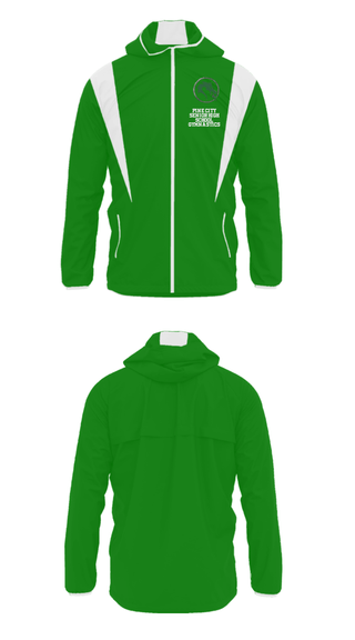 Windbreaker, Pine City Senior High School Gymnastics, Spirit Store, Teamtime, Team time, sublimation, custom sports apparel, team uniforms, spirit wear, spiritwear, sports uniforms, custom shirts, team store, custom team store, fundraiser sports, apparel fundraiser