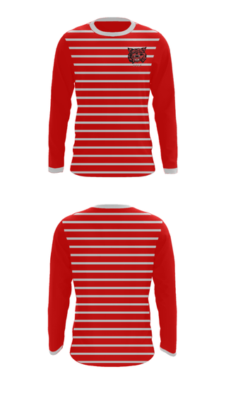 Long Sleeve Performance Shirt, Meridian High School Basketball, Men's Basketball, Teamtime, Team time, sublimation, custom sports apparel, team uniforms, spirit wear, spiritwear, sports uniforms, custom shirts, team store, custom team store, fundraiser sports, apparel fundraiser