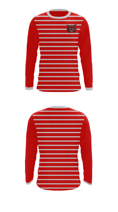 Meridian High School Basketball 29768006 Long Sleeve Performance Shirt - 25
