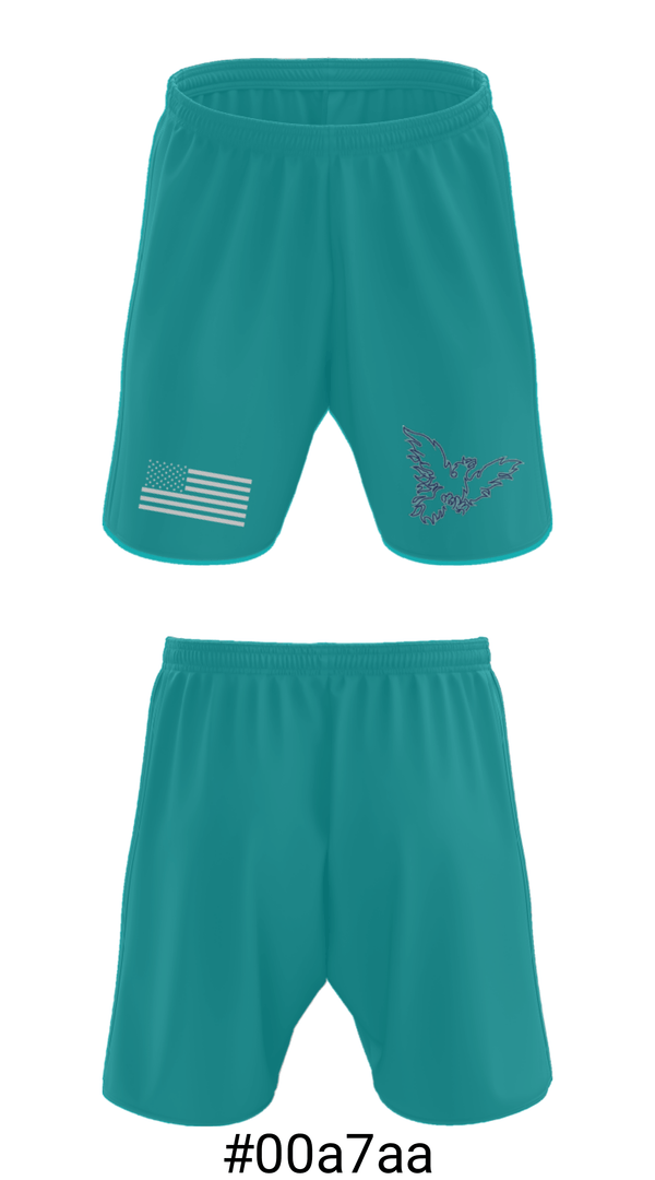 Athletic Shorts With Pockets, Justice High Charter School, Spirit Store, Teamtime, Team time, sublimation, custom sports apparel, team uniforms, spirit wear, spiritwear, sports uniforms, custom shirts, team store, custom team store, fundraiser sports, apparel fundraiser