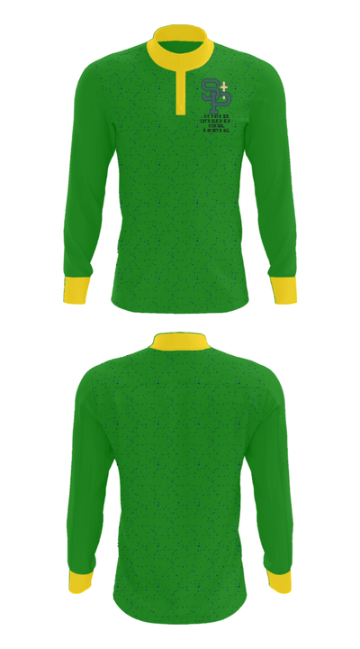 St Patrick Catholic High School Basketball 45247632 Quarter Zip Jacket - 26