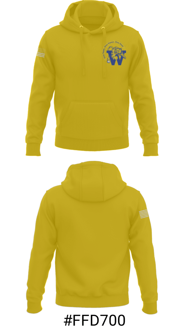Hoodie, Warrensville Heights High School Basketball, Women's Basketball, Teamtime, Team time, sublimation, custom sports apparel, team uniforms, spirit wear, spiritwear, sports uniforms, custom shirts, team store, custom team store, fundraiser sports, apparel fundraiser
