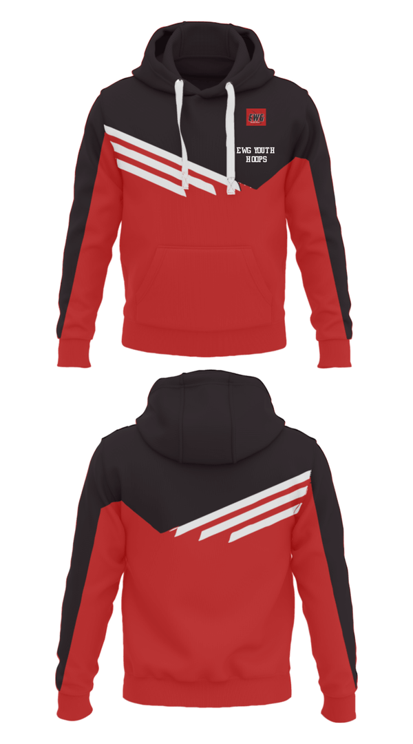 Hoodie, EWG Youth Hoops, Men's Basketball, Teamtime, Team time, sublimation, custom sports apparel, team uniforms, spirit wear, spiritwear, sports uniforms, custom shirts, team store, custom team store, fundraiser sports, apparel fundraiser
