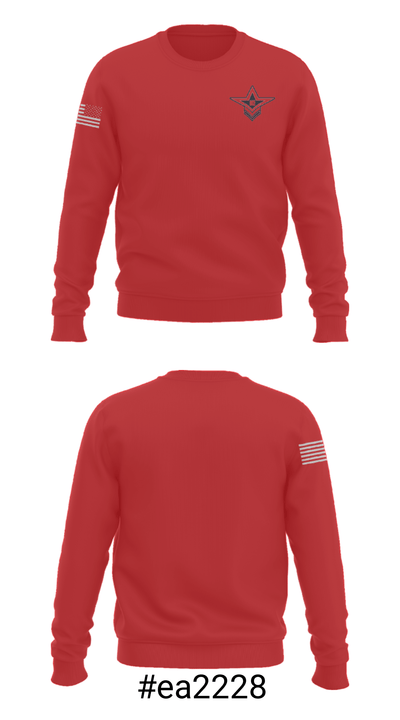 Eisenhower High School Swimming 64244255 Crew Neck Sweatshirt - 16