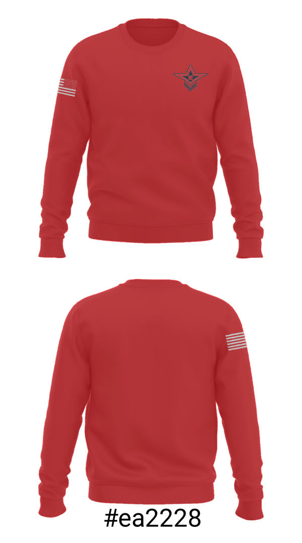 Crew Neck Sweatshirt, Eisenhower High School Swimming, Swimming, Teamtime, Team time, sublimation, custom sports apparel, team uniforms, spirit wear, spiritwear, sports uniforms, custom shirts, team store, custom team store, fundraiser sports, apparel fundraiser