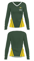 Coloma High School Wrestling 72632347 Women's Long Sleeve V-neck Shirt - 24
