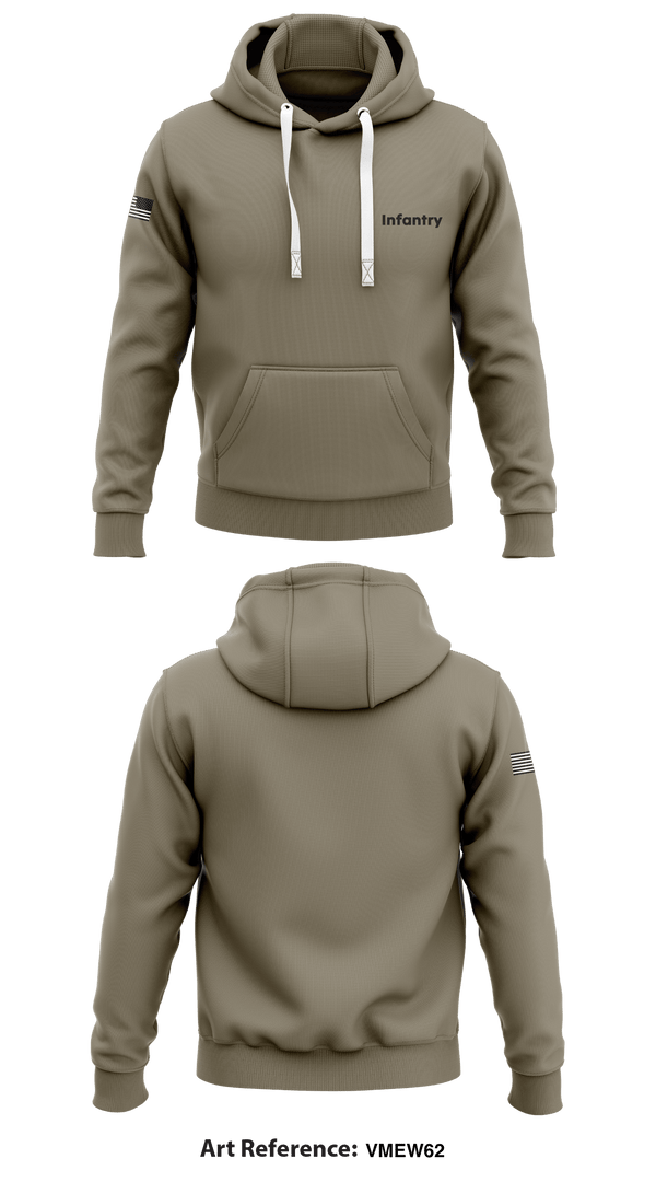 Hoodie, Infantry, , Teamtime, Team time, sublimation, custom sports apparel, team uniforms, spirit wear, spiritwear, sports uniforms, custom shirts, team store, custom team store, fundraiser sports, apparel fundraiser
