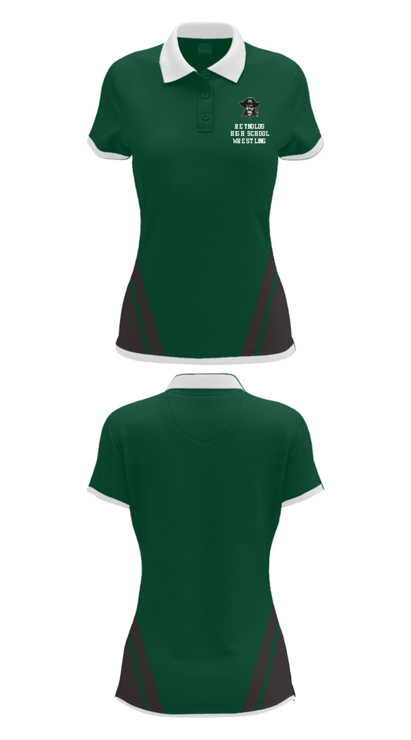 Women's Short Sleeve Performance Polo, Reynolds High School Wrestling, Wrestling, Teamtime, Team time, sublimation, custom sports apparel, team uniforms, spirit wear, spiritwear, sports uniforms, custom shirts, team store, custom team store, fundraiser sports, apparel fundraiser