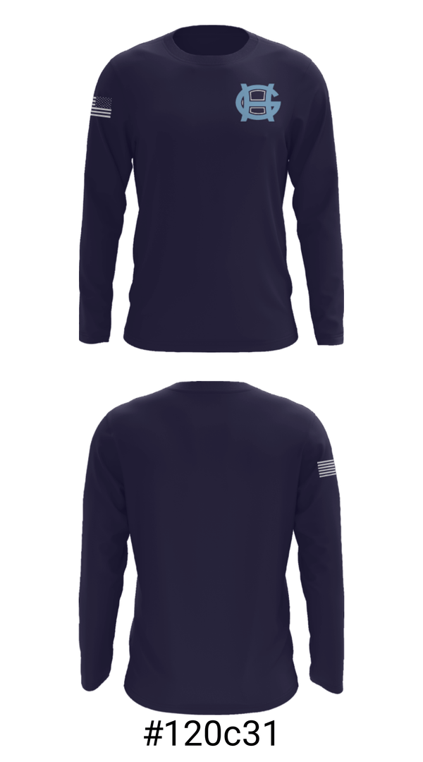 Long Sleeve Performance Shirt, Gig Harbor High School Bowling, Bowling, Teamtime, Team time, sublimation, custom sports apparel, team uniforms, spirit wear, spiritwear, sports uniforms, custom shirts, team store, custom team store, fundraiser sports, apparel fundraiser