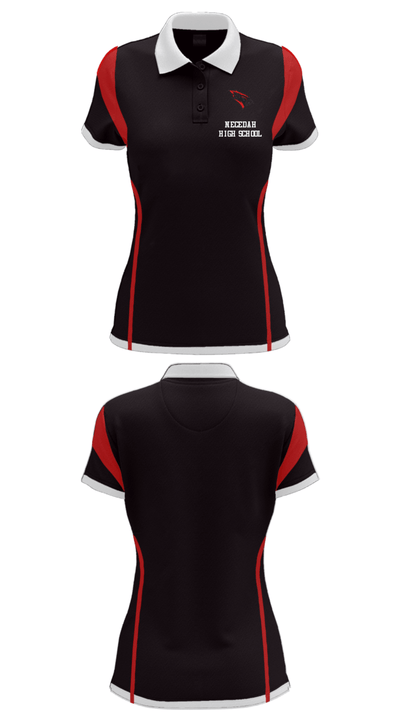 Necedah High School 57236326 Women's Short Sleeve Performance Polo  - 26