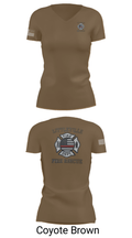Littleville Fire & Rescue 55821755 Women's Short Sleeve V-neck Shirt - 12