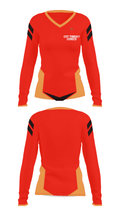 Cut Throat Comics 50053491 Women's Long Sleeve V-neck Shirt - 27