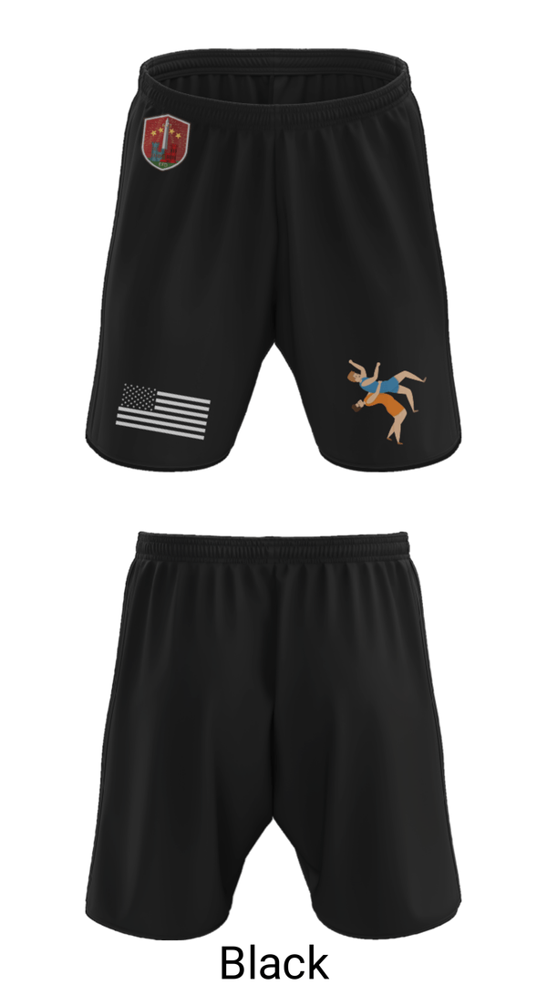 Athletic Shorts With Pockets, 673 EFD Vs. 134 FEST, Army, Teamtime, Team time, sublimation, custom sports apparel, team uniforms, spirit wear, spiritwear, sports uniforms, custom shirts, team store, custom team store, fundraiser sports, apparel fundraiser