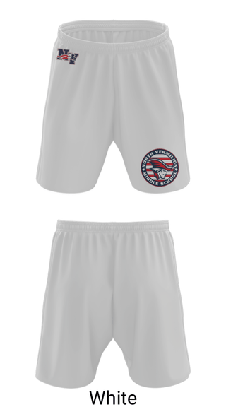 Athletic Shorts With Pockets, North Vermilion Middle School Basketball, Women's Basketball, Teamtime, Team time, sublimation, custom sports apparel, team uniforms, spirit wear, spiritwear, sports uniforms, custom shirts, team store, custom team store, fundraiser sports, apparel fundraiser