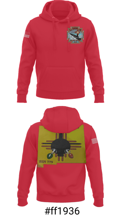 USS New Mexico 56487419 Hoodie - 8