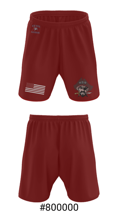 Red Bank Regional High School Basketball 4793272 Athletic Shorts With Pockets - 15