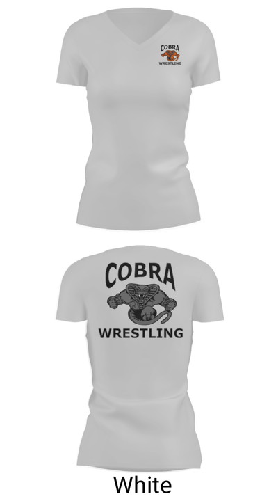 Cobra Wrestling Club 82904372 Women's Short Sleeve V-neck Shirt - 7