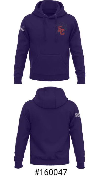 Edmonson County Wildcats 17892745 Hoodie - 17